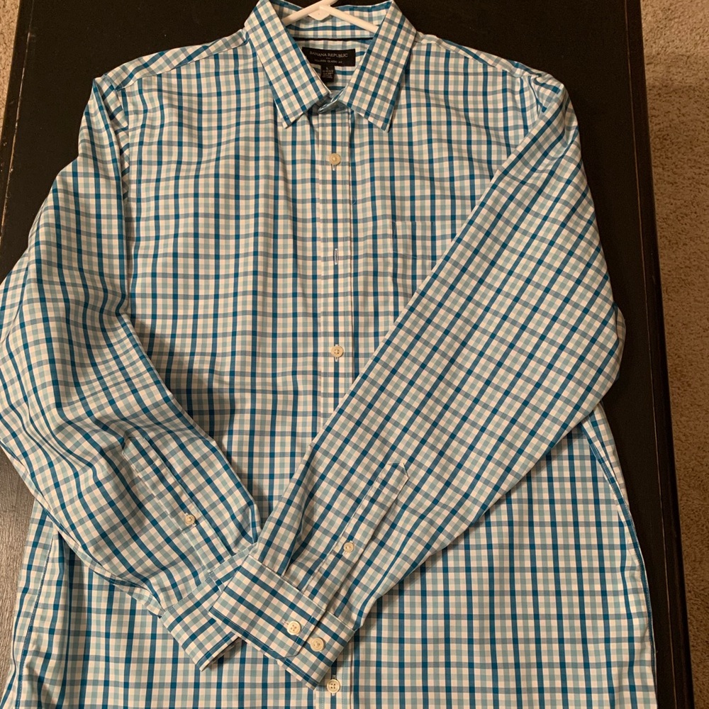 Banana Republic large long sleeve button down